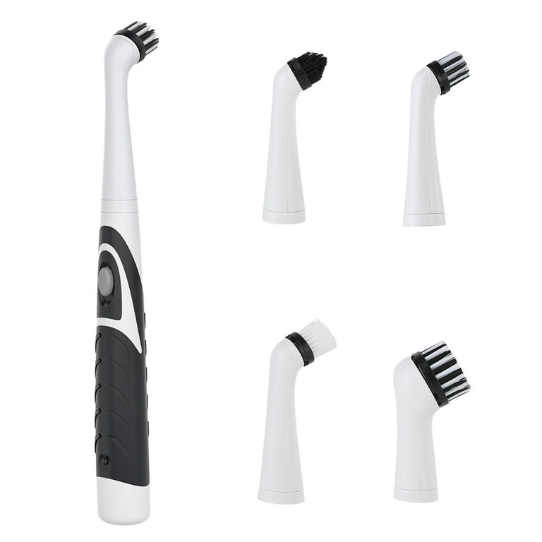  SOARING Electric Cleaning Brush, Cordless Electric Scrubber for  Kitchen,Bathroom,Shower Door,Bathtub,Mirror,Tile,Tub,Dish,Sink,Grout  Handheld Household Motorized Brush(White) : Home & Kitchen