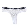 thumbnail image 4 of Braguitas de encaje sin costuras con tira en T para mujer - Tanga transparente, para todas las estaciones, estilo sexy, lavado a mano, tallas S-M-L, 4 of 8