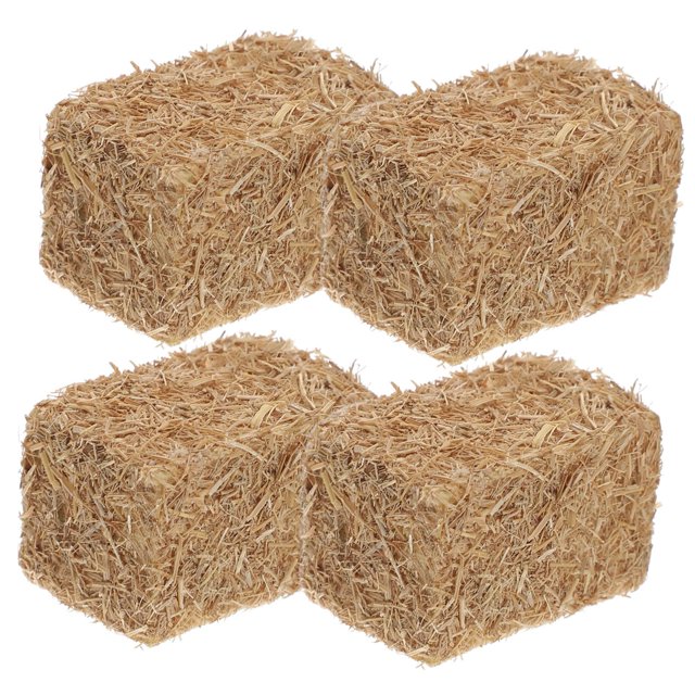 Figura en miniatura Mini Haystack Mini Barn Bales, 4 unidades FELTECHELECTR