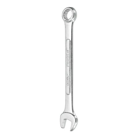 Combination Wrench 9mm Metric 12-Point Box and Open End Zinc Plated Steel