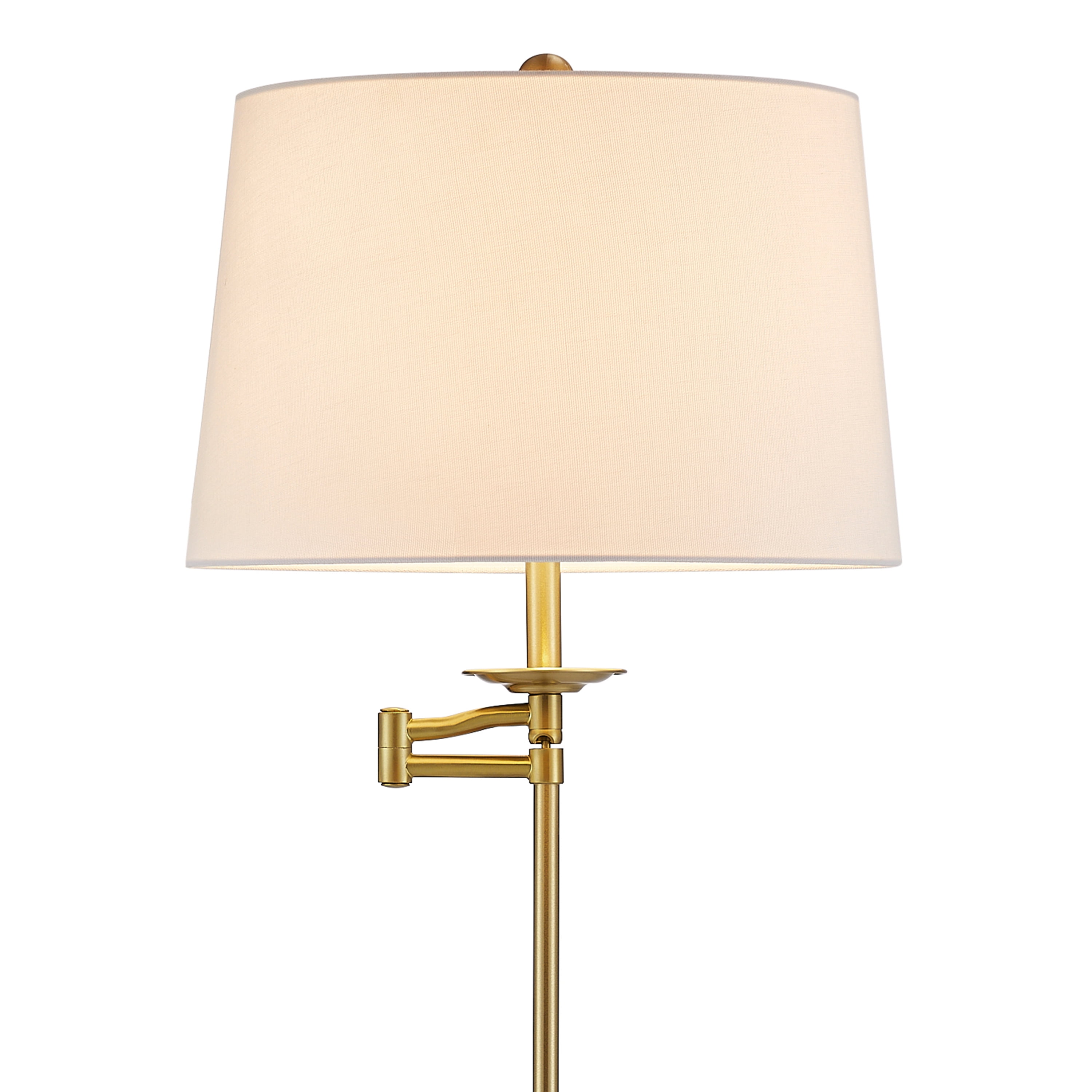 KAWOTI 64.5'' Adjustable Floor Lamp with Swing Arm, 3-Way Dimmable Standing Floor Lamp for Living Room Bedroom