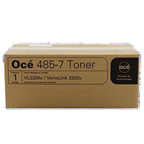 ~Brand New Original Oce 485-7 Laser Toner Cartridge Black for OCE VarioLink 3200X