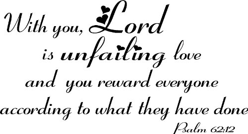 Bible Wall Art Decals for Walls Wall Stickers Psalm 12:6 Bible Verse Wall Decal