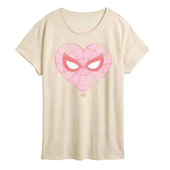 Spider-Man - Heart - Women's Short Sleeve Graphic T-Shirt