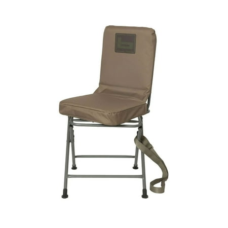 BANDED Tall Marsh Brown Swivel Blind Chair (B08711)