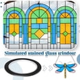 thumbnail image 3 of Tiras de Plomo para Vitrales PET Negras 3 mm y 216 Pies Superficies Pintura Vidrio Ventana Galería, 3 of 7