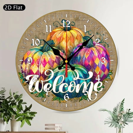 Beach House Lighthouse Ocean Coastal Nautical Silent Round Wall Clock