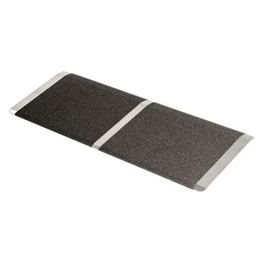 2" High, 32" Wide Solid Aluminum Mobility Threshold Ramp for Wheelchairs, Scooters, and Power Chairs