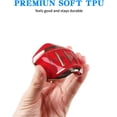 thumbnail image 3 of Key Fob Cover Compatible with Kia Sorento Sportage Rio Soul Forte Optima Keychain Case Holder Protector,Red, 3 of 7