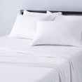 thumbnail image 1 of Cotton Jersey Piece Bed Sheet Set Queen Oatmeal Solid, 1 of 6
