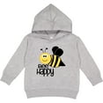 thumbnail image 2 of Inktastic Bee Happy Toddler Hoodie, 2 of 4