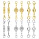 thumbnail image 1 of Cierres Magnéticos para Joyería, Conectores de Bola de Cristal con de Langosta, Cierres Magnéticos para Collares (12 Unidades), 1 of 7