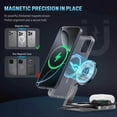 thumbnail image 6 of ARIAGLINT 3-in-1 Wireless Charger, 20W Fast Charging Stand Compatible with iPhone, Apple Watch & AirPods, Portable Charging Station for Home, Office and Travel, 6 of 7