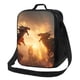 thumbnail image 1 of Balery Castle Cool Fire Dragon Caja de Almuerzo y Bolsa de Almuerzo para Hombres y Mujeres, Bolsa de Almuerzo Reutilizable con Gran Capacidad, Bolsa de Almuerzo Aislada, 1 of 7