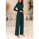 thumbnail image 3 of Mono Enterizo PRETTYGARDEN Verde Oscuro Manga Larga XXL, 3 of 7