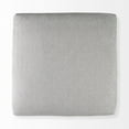 thumbnail image 5 of HomeRoots 394239 Fabric Covered Ottoman, Light Gray - Full Size, 5 of 9