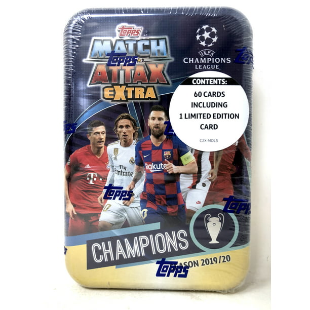 Topps 2019/20 UEFA Champions League Match Attax Extra Midi Tin