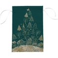thumbnail image 5 of Christmas Tree and Houses Green Double Sided House Flag 28x40 inch Decorative Yard Flag for Outdoor, 5 of 5