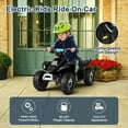 thumbnail image 5 of Resenkos 6V Kids Ride on Electric ATV, Ride Car with 4 Wheels, Ride-on Toy for Toddlers 1-3 Boys & Girls, Black, 5 of 9