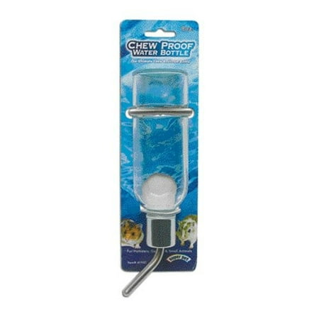 Super Pet Crittertrail Water Bottle - Pets International Chew Proof Water Bottle for Small Pets, Large 26 oz.