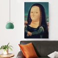 thumbnail image 4 of Fernando Botero Mona Lisa Paintings Wall Art Poster Gifts Canvas Painting Poster Wall Art Decorative Picture Prints Modern Decor 16x24inch(40x60cm), 4 of 6