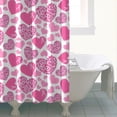 thumbnail image 4 of Pink Breast Cancer and Love Shower Curtain 72"x72" ,Bathroom Decorative Shower Curtains Set with 12 Hooks,Modern Waterproof Washable Shower Curtain, 4 of 6