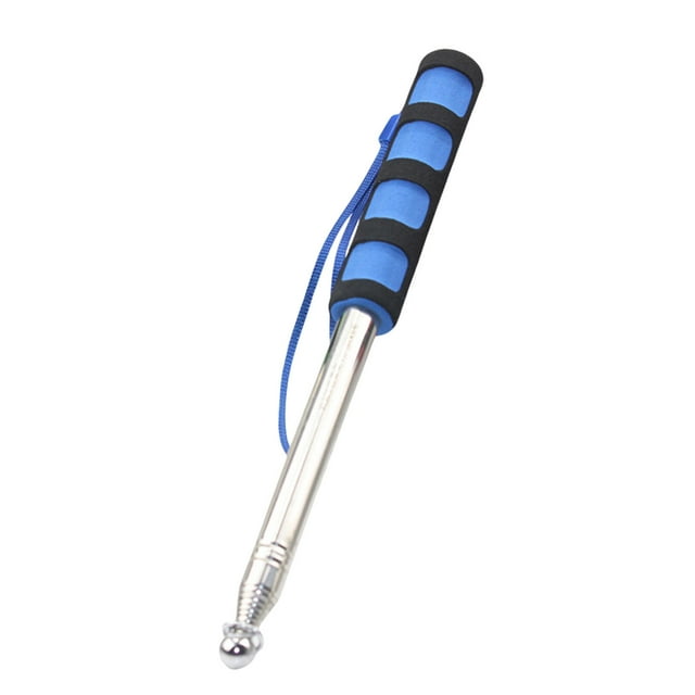 Birdeem Tige Télescopique en Acier Inoxydable pour Lecture à Doigts, Tige Télescopique Multi-Usage