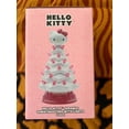 thumbnail image 3 of Hello Kitty Mini Ceramic Christmas Tree with white Lights – 6" Tall Holiday Decoration, Ages 6+, 3 of 7