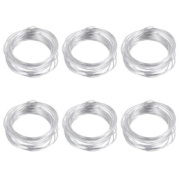 6 rollos de alambre de aluminio flexible