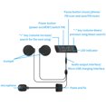 thumbnail image 4 of Radio FM Manos libres Casco Auriculares Reducción de ruido Casco Auriculares para motocicleta, 4 of 6