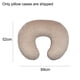 thumbnail image 2 of Almohada de lactancia y localizador para lactancia y alimentación con biberón, soporte para bebé, tiempo en decúbito prono, 2 of 5