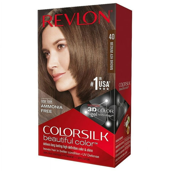 Colorsilk Beautiful Color, 40 Medium Ash Brown