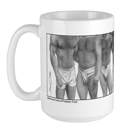 

CafePress - Bears And Cubs Of Portland Large Mug - 15 oz Ceramic Large Mug