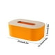 thumbnail image 3 of Caja de pañuelos con funda para teléfono celular, organizador de papel facial para cocina, baño, tocador, encimeras, dormitorio, tocador y mesas, contenedor de pañuelos de plástico de regalo, 3 of 6