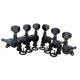 thumbnail image 1 of Clavijas de guitarra perfke 6 piezas 1:18 Negro, 1 of 8