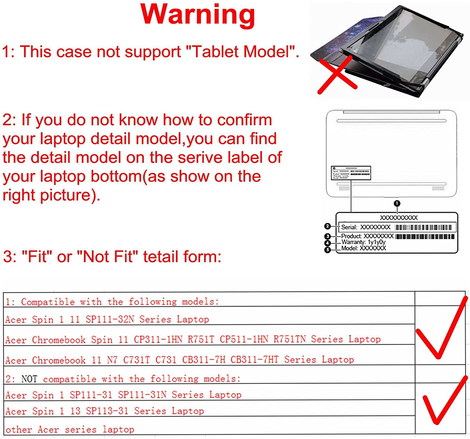 acer spin 1 hard case