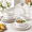 Pearl White-Diamond-Service for 4 (12 pcs), variant on Ceramic Dinnerware Sets Of 8 24 Plates And Dishes