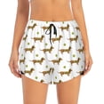 thumbnail image 2 of Goofa Dachshund Going To Play Tennis Printed Women 2 in 1 Running Shorts,Quick Dry Athletic Workout Shorts,High Waisted Athletic Shorts with Liner Pockets-X-Large, 2 of 9