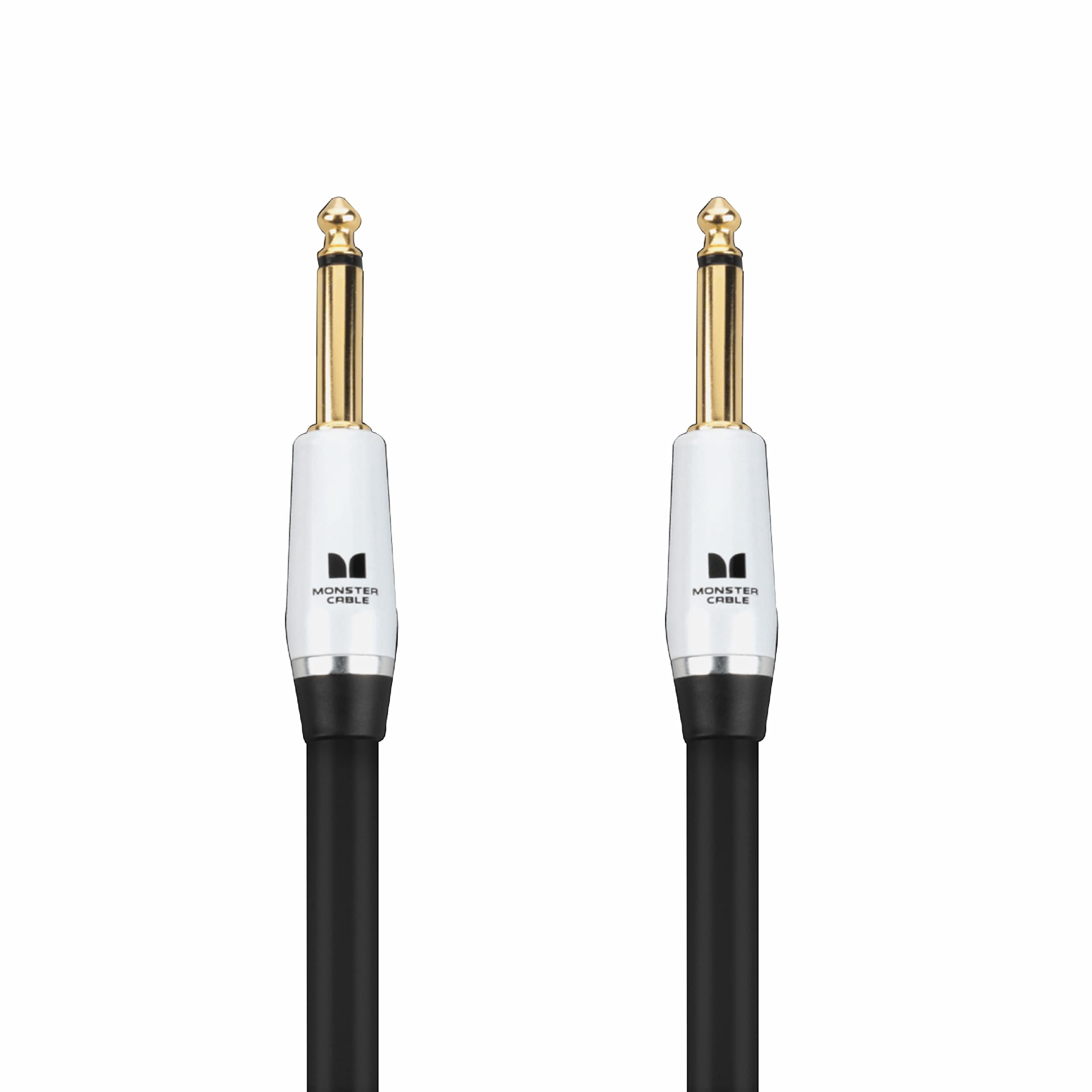 Monster Prolink Studio Pro 2000 12ft Instrument Cable, 24K Gold Contacts, Copper Shielding