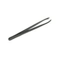 thumbnail image 6 of Unique Bargains 1 Pc Durable Diagonal Stripes Eyebrow Tweezer for Bathroom Travel Black, 6 of 6