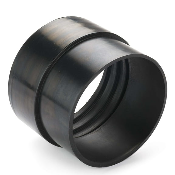WoodRiver Dust Connection 4" Flexible Hose End Cuff Fitting for Dust Collection System