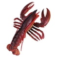 thumbnail image 3 of Juguete de langosta de Simulación Ecomeon plástico blando modelo Mariscos Restaurante Prop Decoración niños color oscuro # 1, 3 of 4