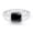 Black CZ, variant on Halo Princess Cut Wedding Ring CZ 925 Sterling Silver Size 8