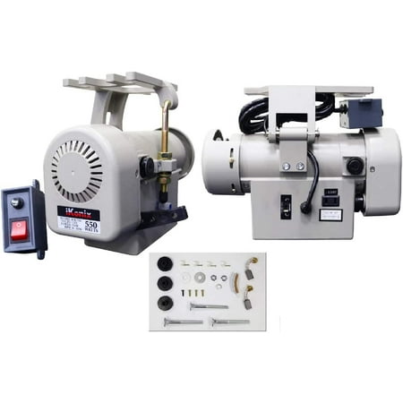 Industrial Sewing Machine Juki DDL-8700 Lockstitch Sewing Machine with Ergonomic Chair + Servo Motor + Table Stand Cut Juki DDL8700 Combo + LED Lamp Commercial Grade Sewing Machine