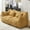 Yellow, variant on 73" Bean Bag Chair for Two People, Chenille Comfy Beanbag Lazy Floor Sofa, Giant Bean Bag Chairs with Soft Pillow and High Resilience Foam Core, Bean Bag Couch for Living Room, Bedroom, Coffee