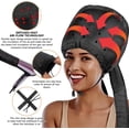 thumbnail image 7 of ENROSLU Bonnet Hood Hair Dryer Attachment - Hair Dryer Bonnet with Elastic Strap, Used for Hair Styling, Deep Conditioning and Hair Drying (Black), 7 of 7