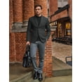 thumbnail image 3 of COOFANDY Men's Suit Jacket Regular Fit Two-Button Sport Coats Blazers Jackets Notched Lapel Suit, 3 of 6