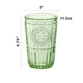thumbnail image 6 of Bormioli Rocco 387595GRS021524 Romantic Tumbler, Set of 4, 10.25 oz, Pastel Green, 6 of 19