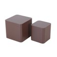 thumbnail image 3 of Newboti Furniture MDF Nesting table set of 2 Chocolate Brown 25192, 3 of 10