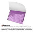 thumbnail image 4 of Gold Leaf Foil Sheet, Light Purple Leaf Papers, 3.3" x 3.1" for Decoration, Sculptures, Painting, Pack of 200 Pcs, 4 of 5